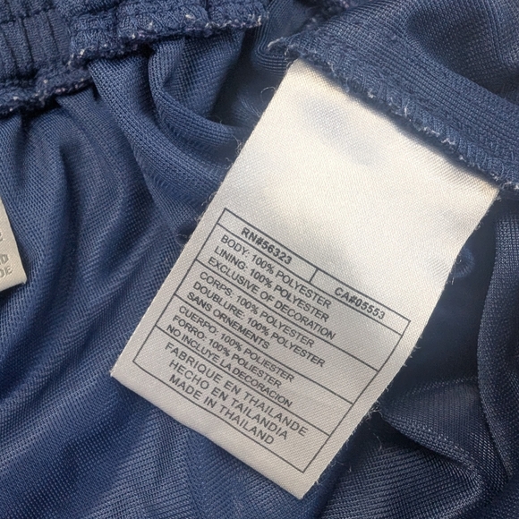 Nike vintage capri 3/4 Mesh, Gym, Yoga, Athletic, Sports Pants - Navy/Purple XL - Picture 8 of 9